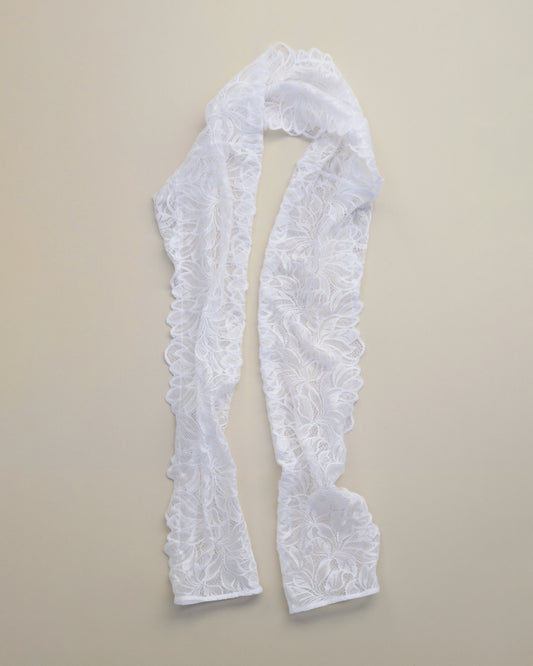 Salvia Sleeve swan white