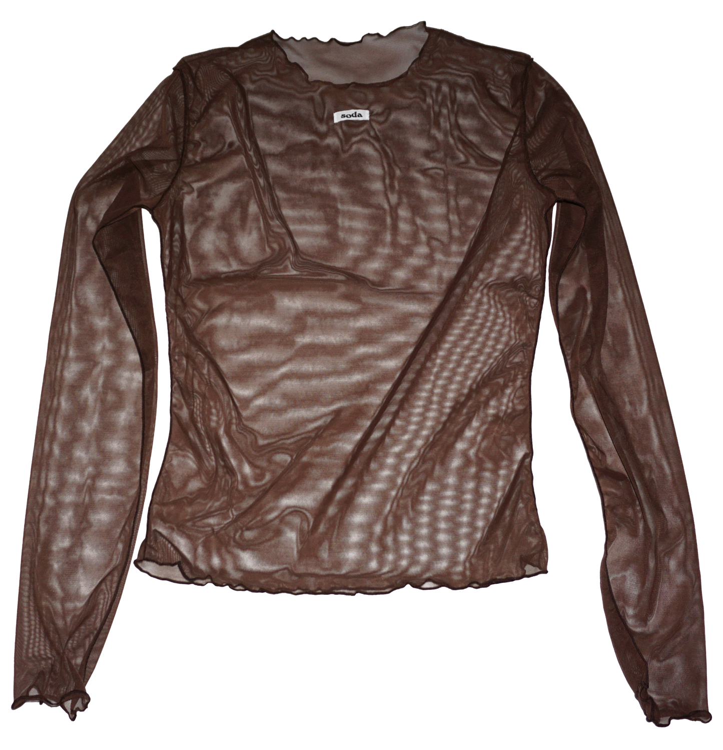 Archive Mesh Longsleeve Shirt brown