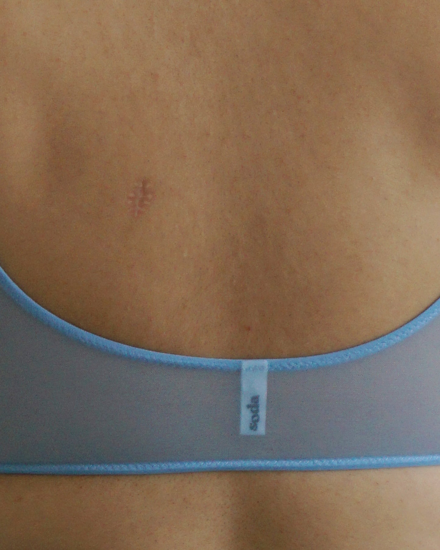 Mesh Tiny Top ciel blue