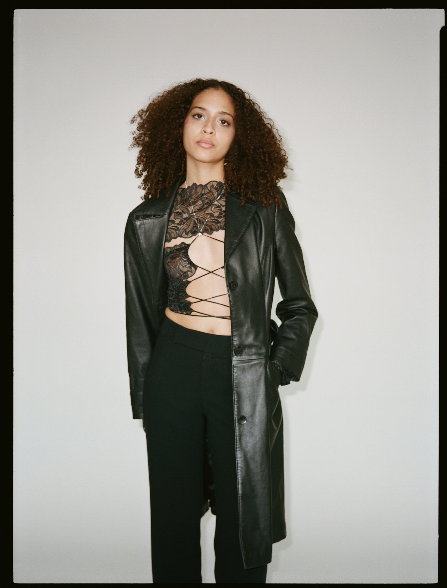 Salvia Sleeve coalblack