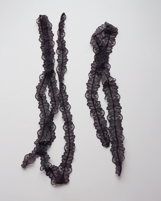 Salvia Tiny Scarf coalblack