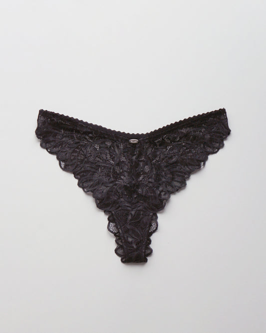 Salvia Midi Panty coalblack