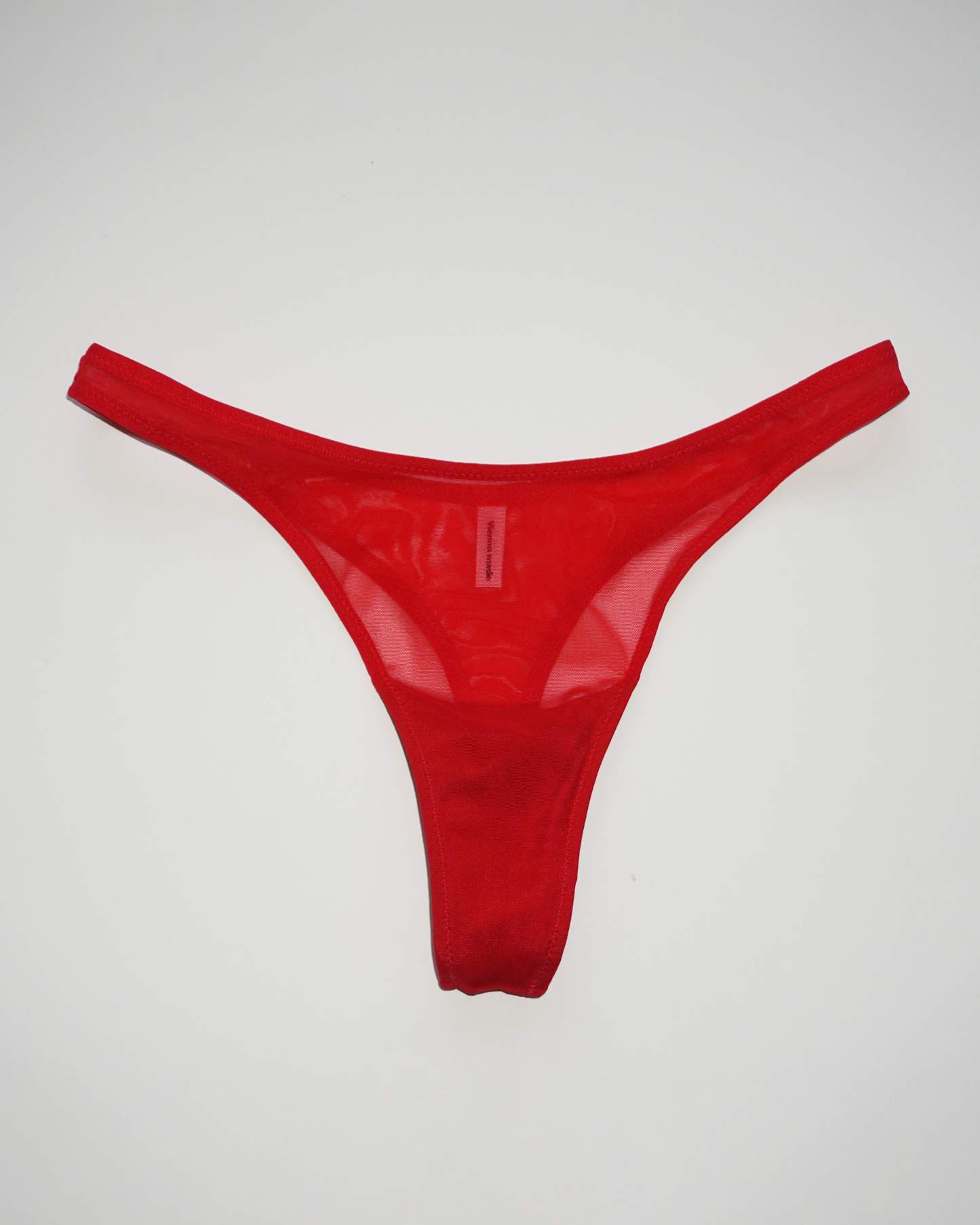 Mesh String Panty red