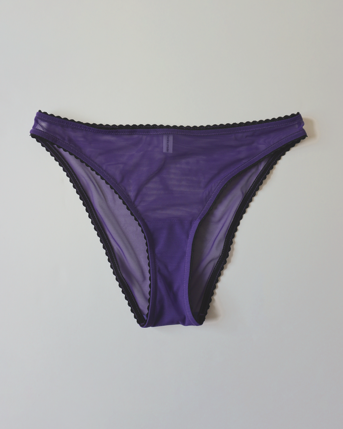 Mesh Basic Panty purple