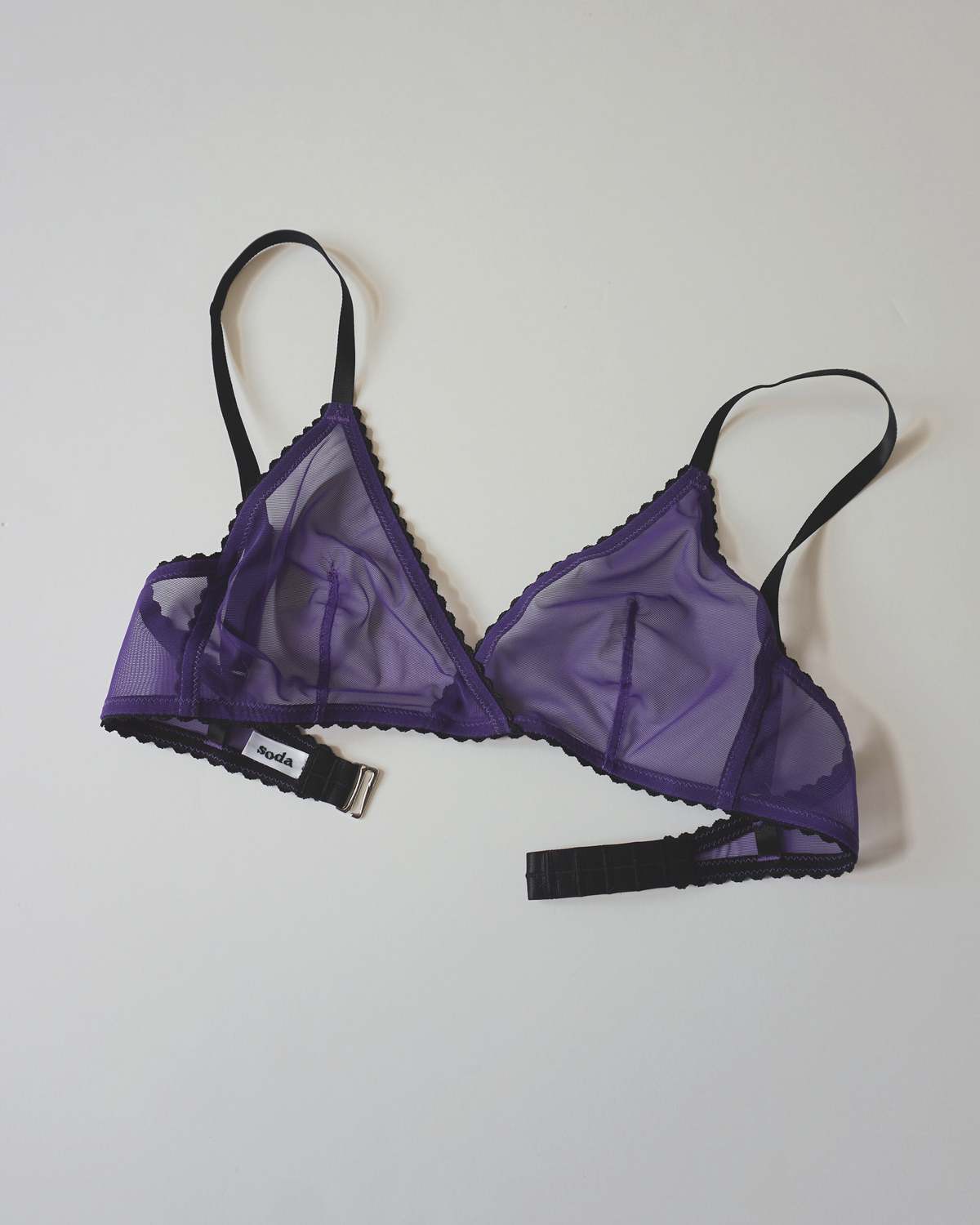 Mesh Minou Bra purple