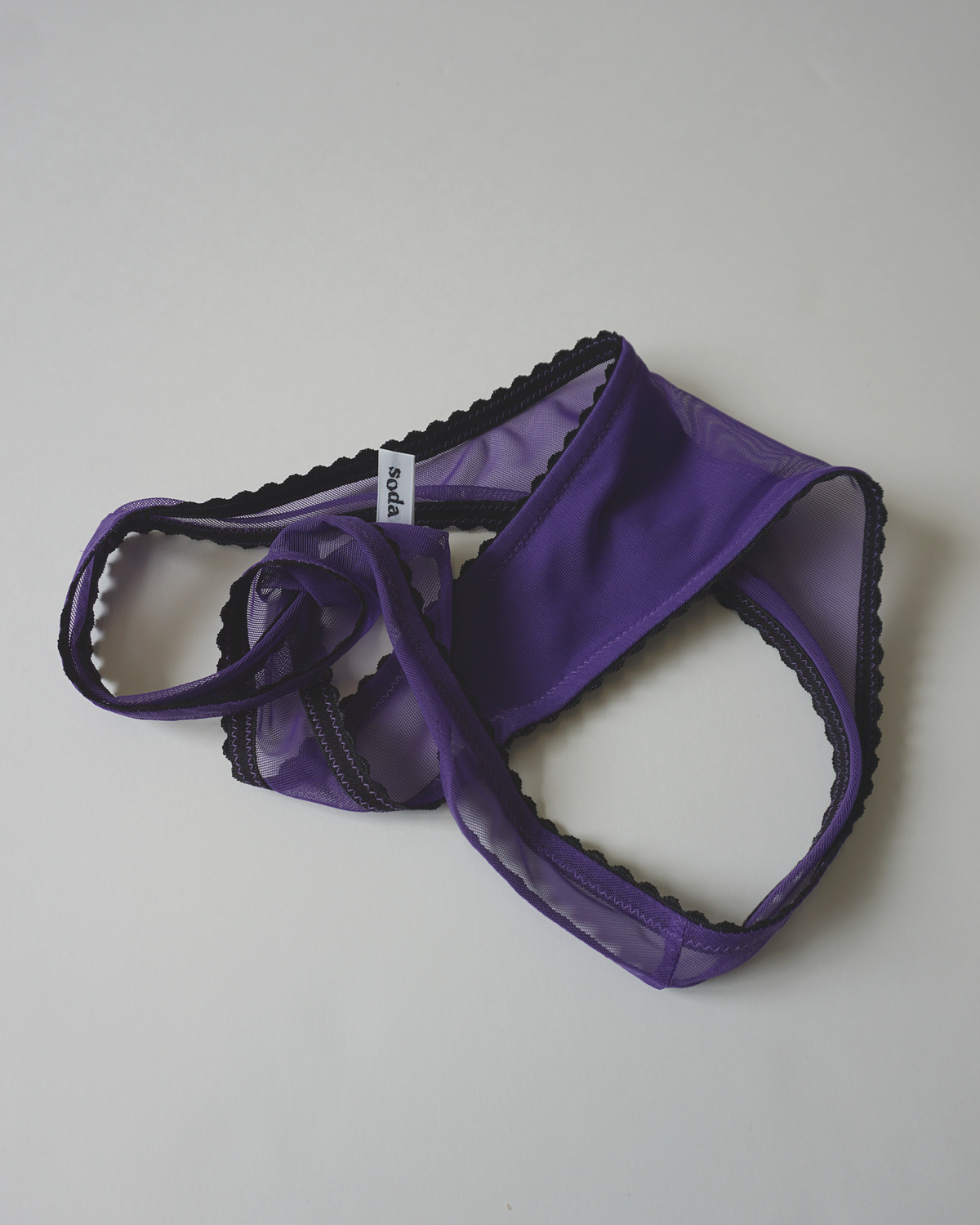 Mesh Tanga purple