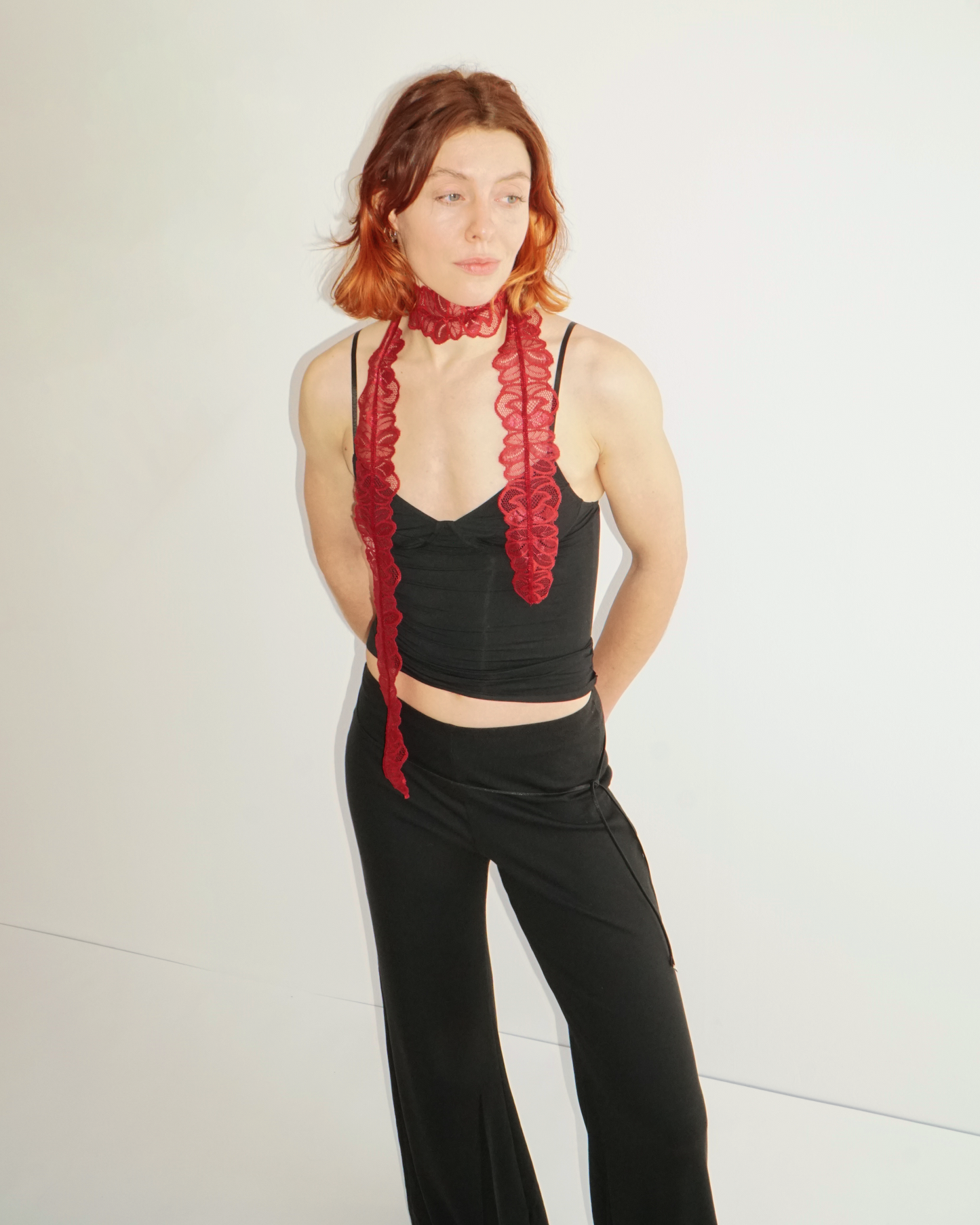 Salvia Tiny Scarf ruby