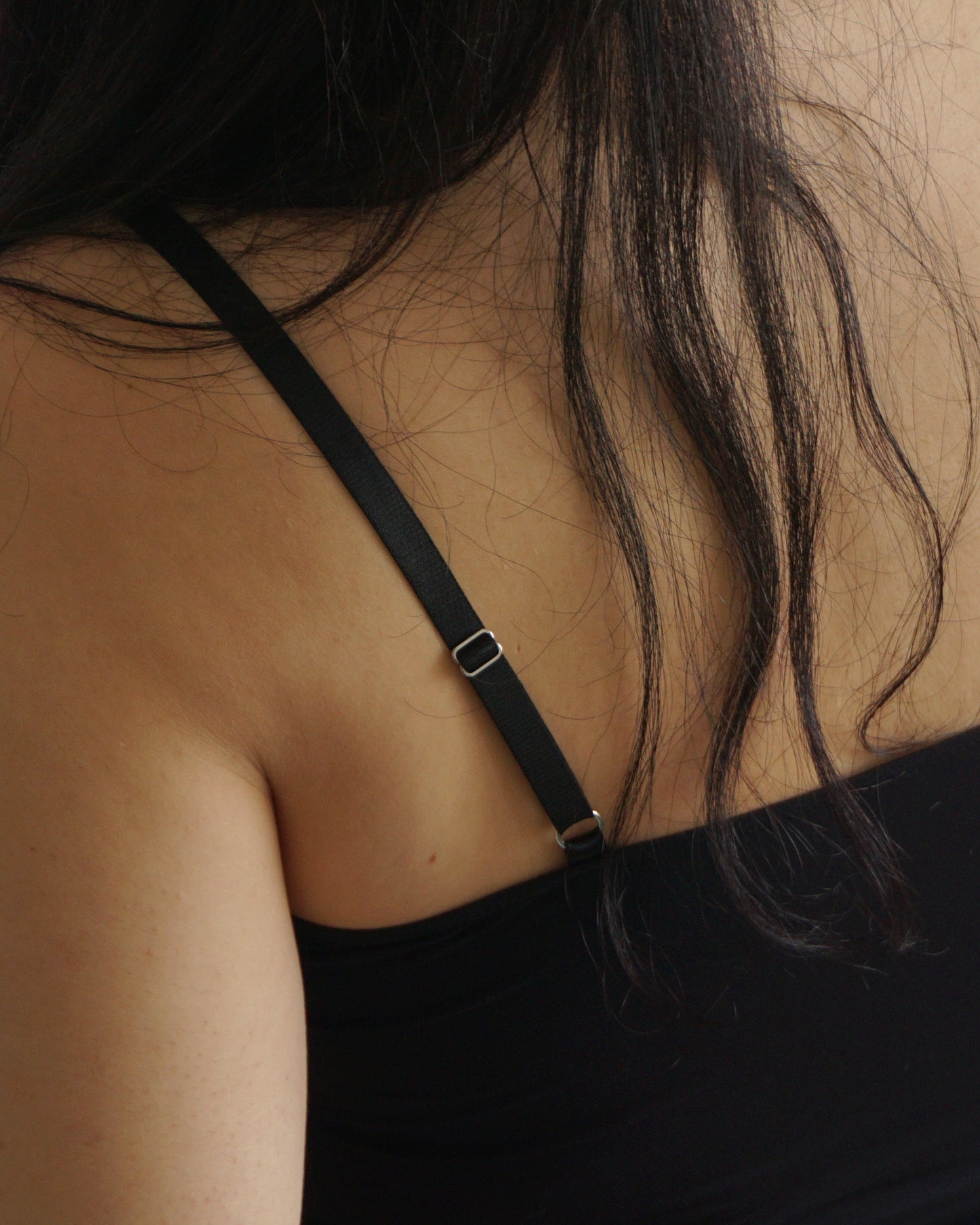 TENCEL™ Modal Spaghetti Top black