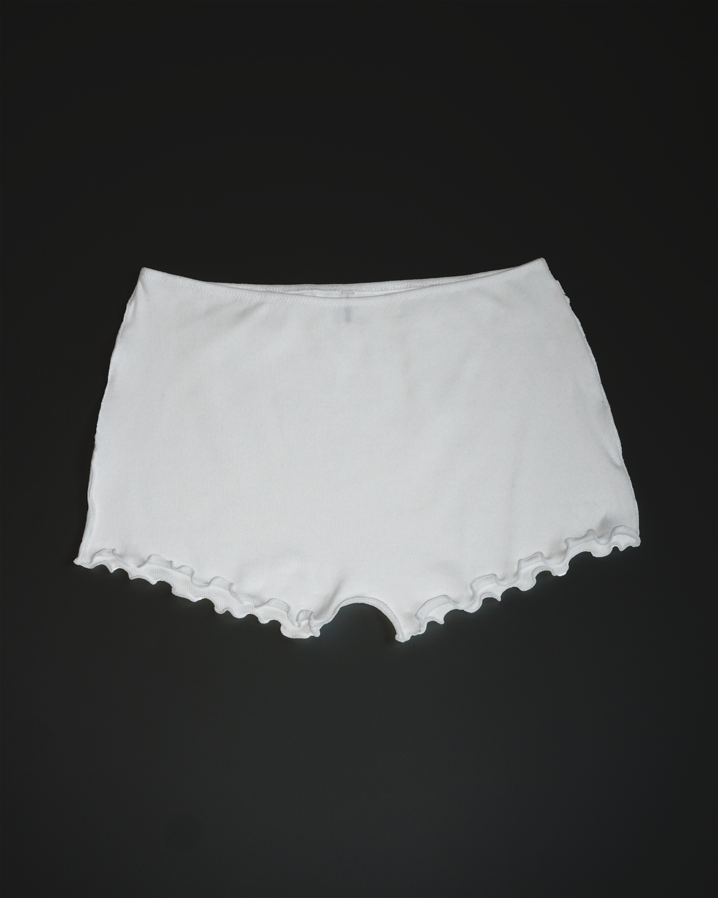 Jersey Crinkle Panty white