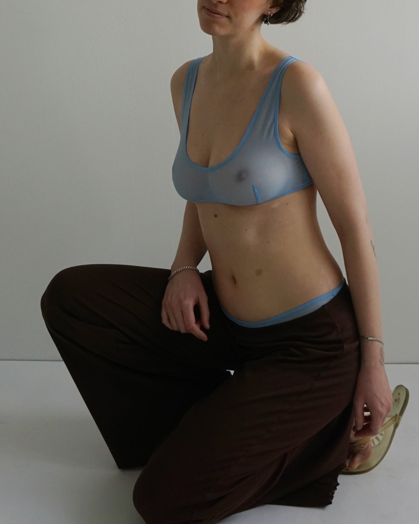 Mesh Tiny Top ciel blue