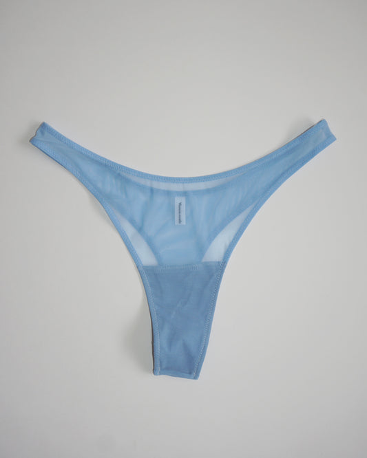 Mesh Tanga ciel blue