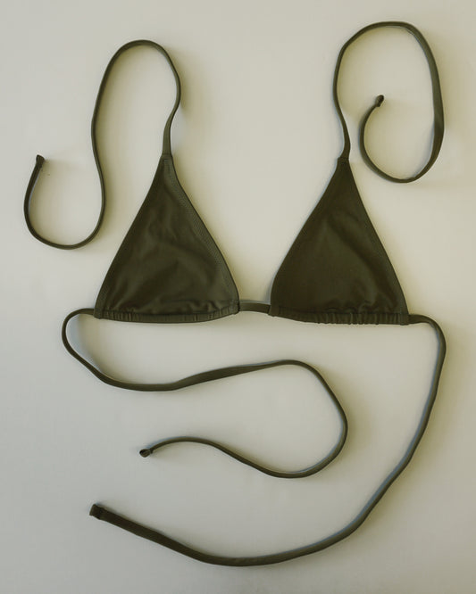 Swim Tagliatelle Triangle olive