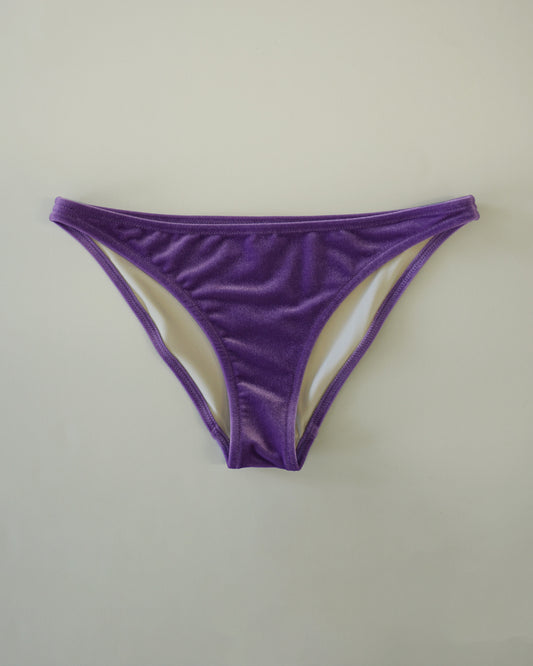 Swim Low Rise Panty purple velvet