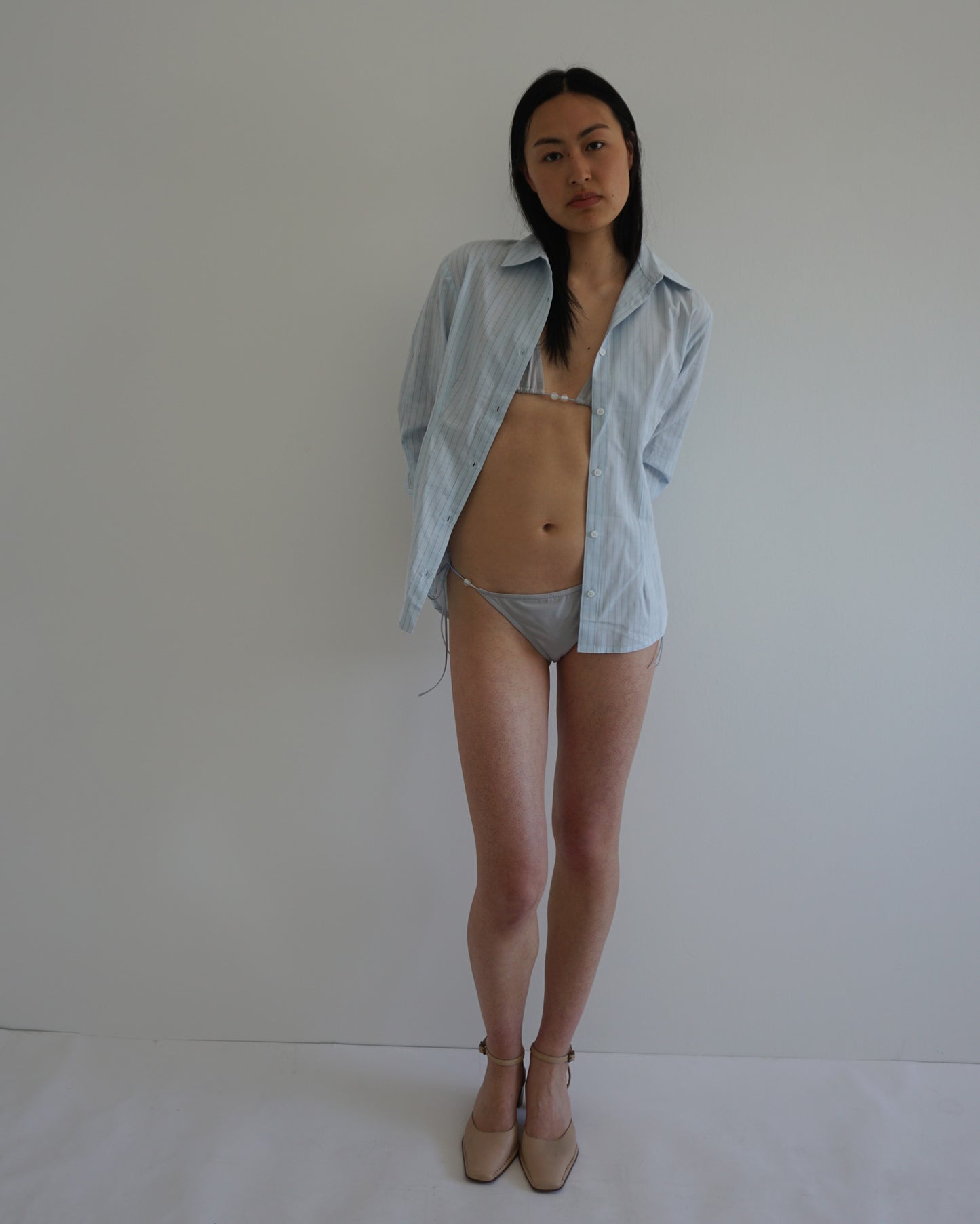 Swim Spaghetti Panty silver