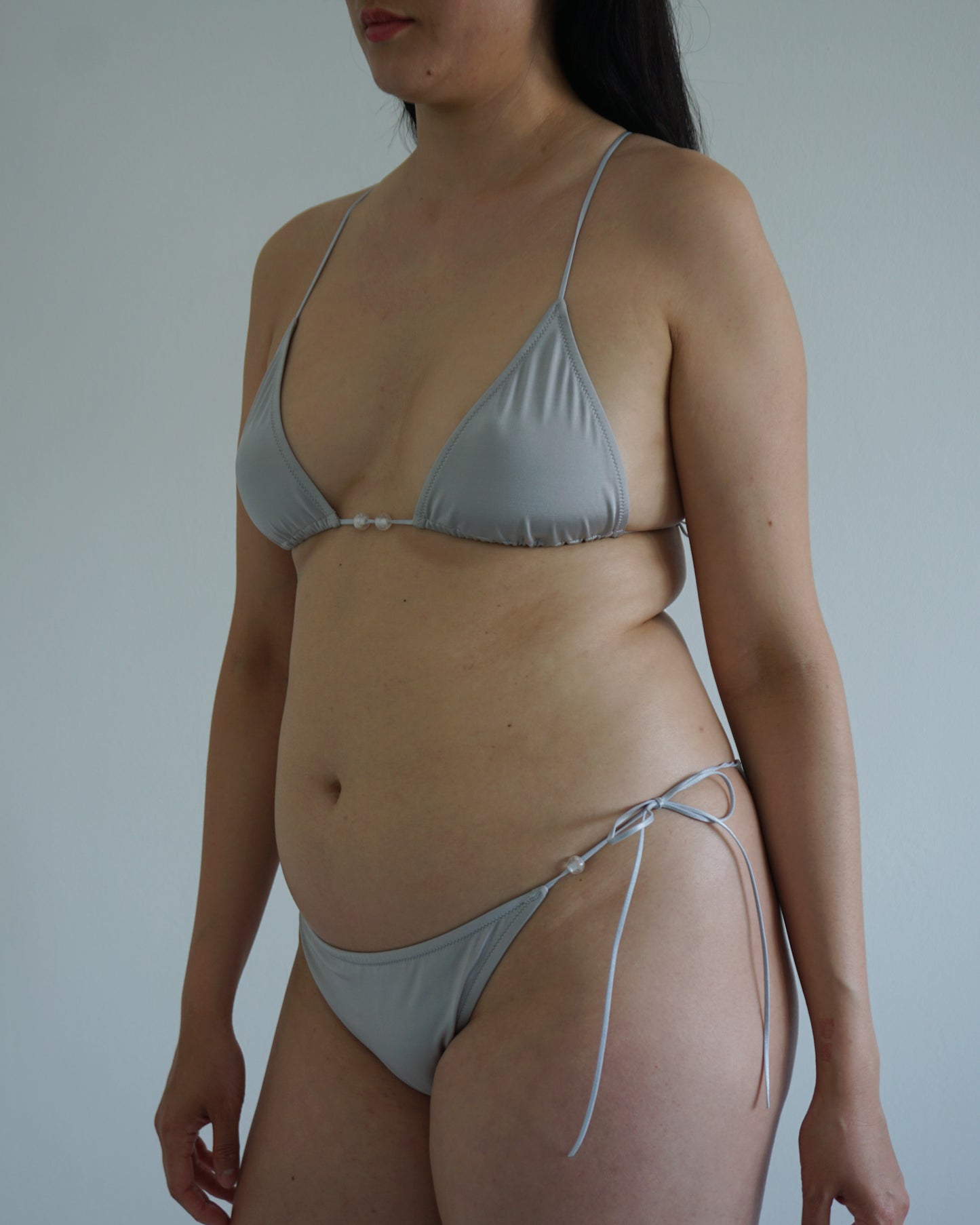 Swim Spaghetti Panty silver