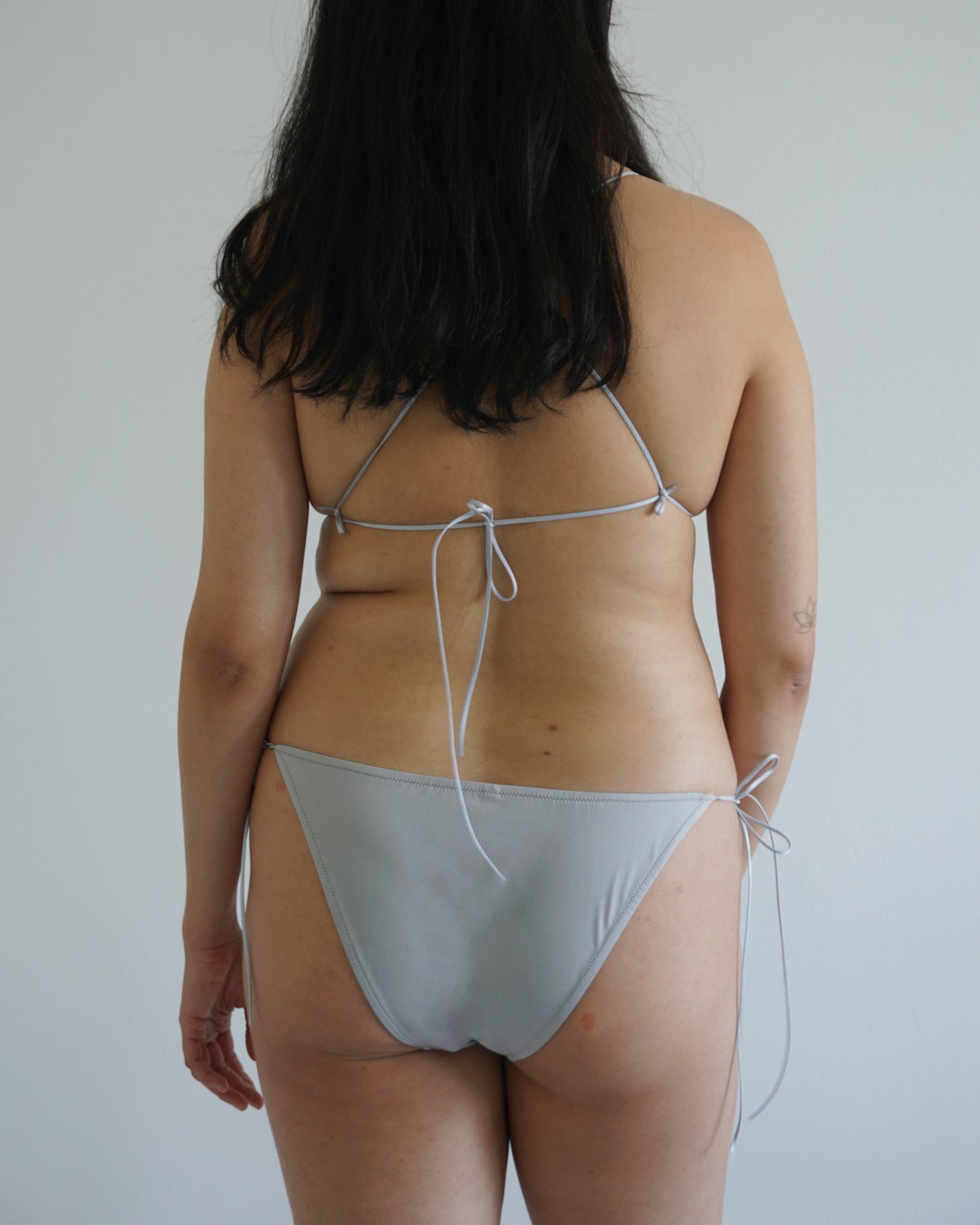 Swim Spaghetti Panty silver