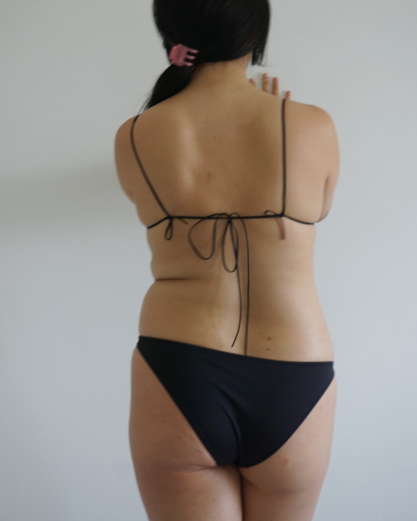Swim Twist Top black