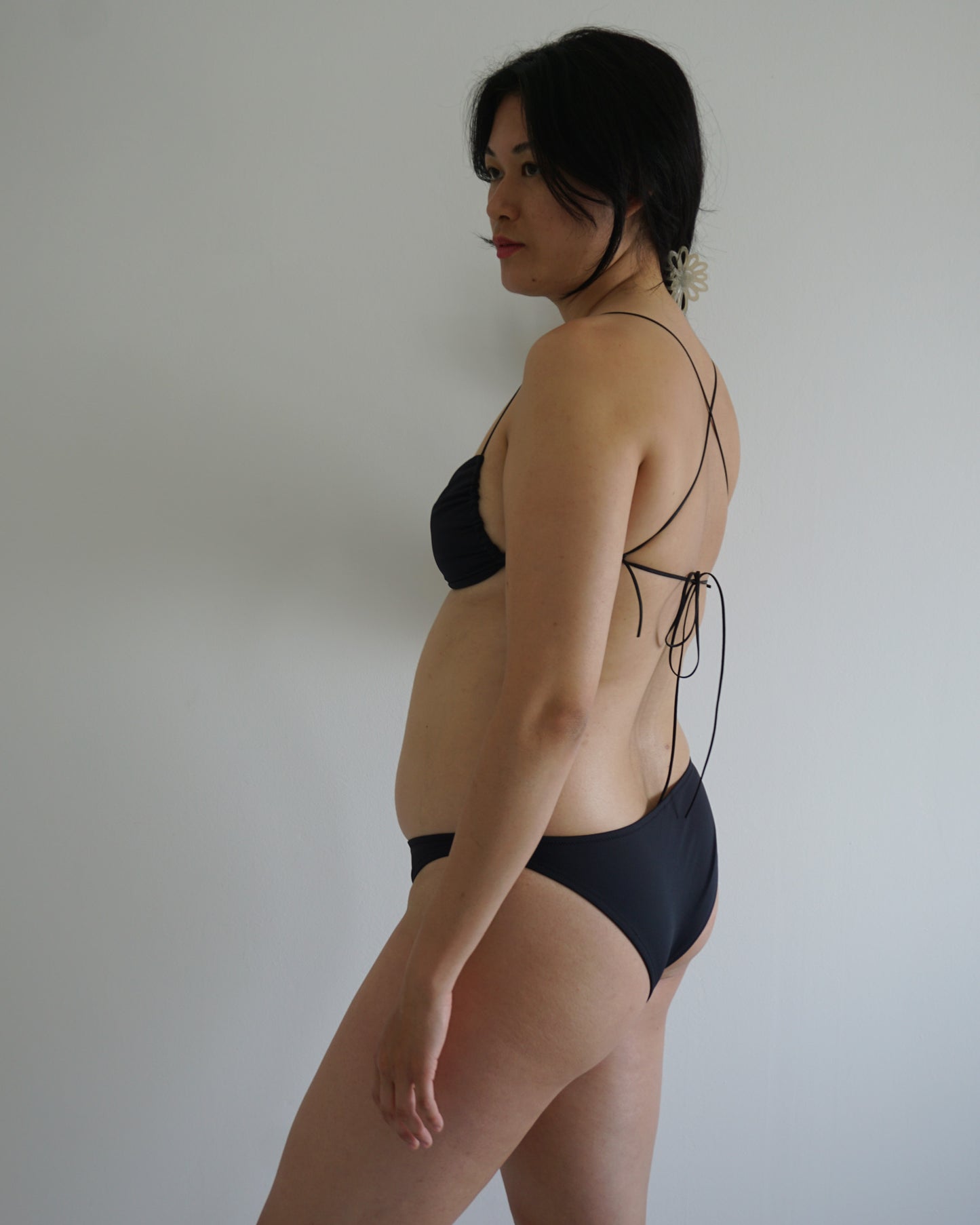 Swim Twist Top black