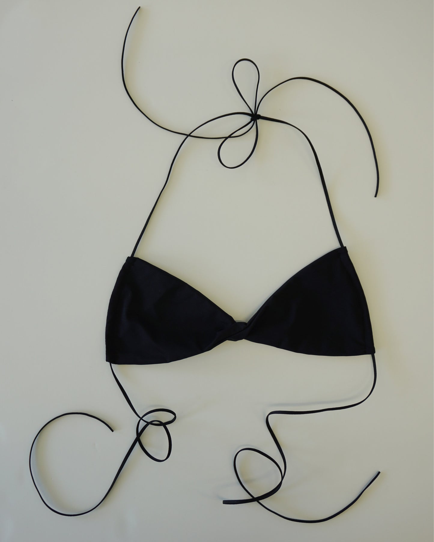 Swim Twist Top black