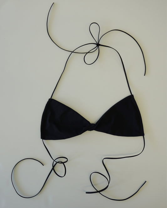 Swim Twist Top black