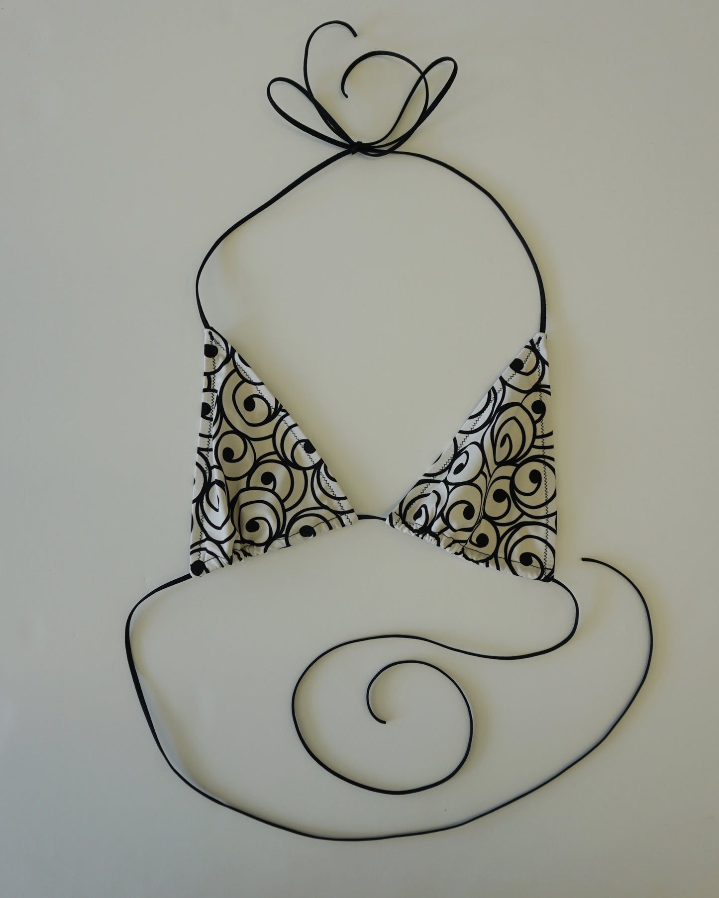Swim Spaghetti Triangle white ornament