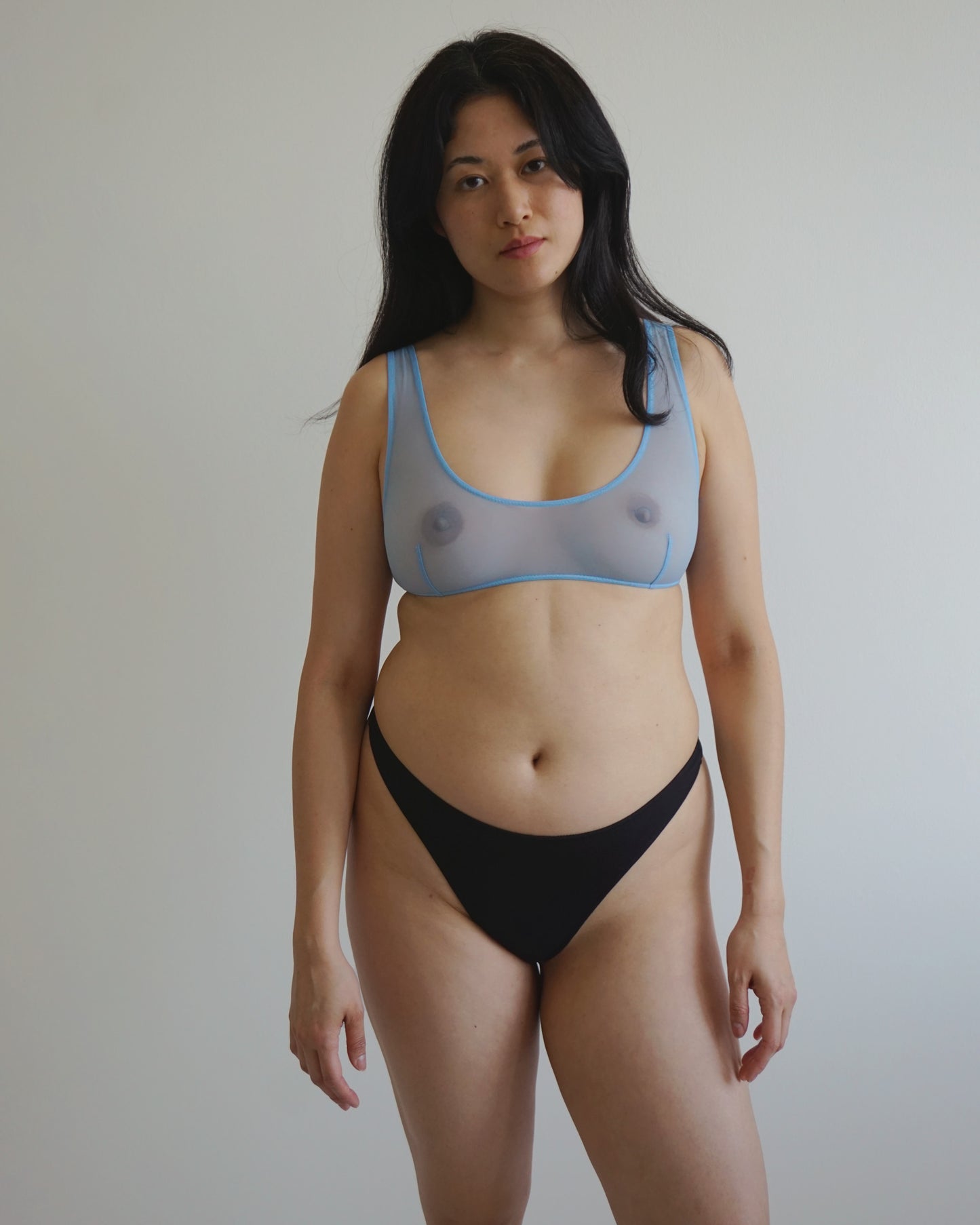 Mesh Tiny Top ciel blue