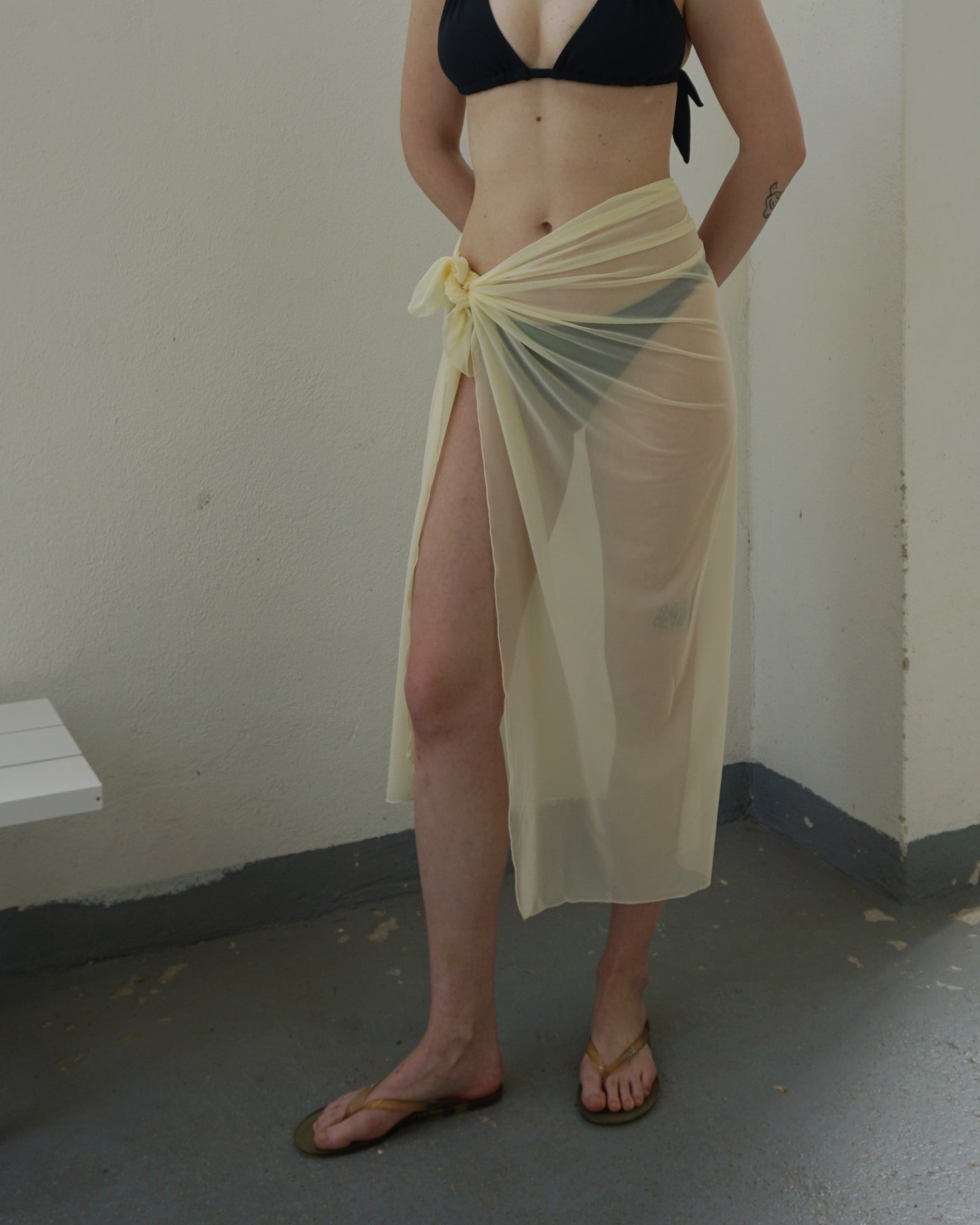 Mesh Pareo butter