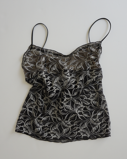 Summer Top dramatic lace